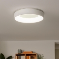 Brilagi - Plafoniera LED dimmerabile FALCON LED/80W/230V 3000-6500K Ø 60 cm bianco + telecomando