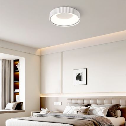 Brilagi - LED dimmerabile. plafoniera FALCON MODERN LED/30W/230V 3000-6000K 40 cm bianco + telecomando