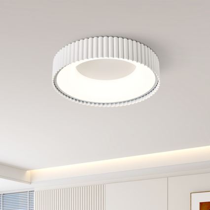 Brilagi - LED dimmerabile. plafoniera FALCON MODERN LED/30W/230V 3000-6000K 40 cm bianco + telecomando