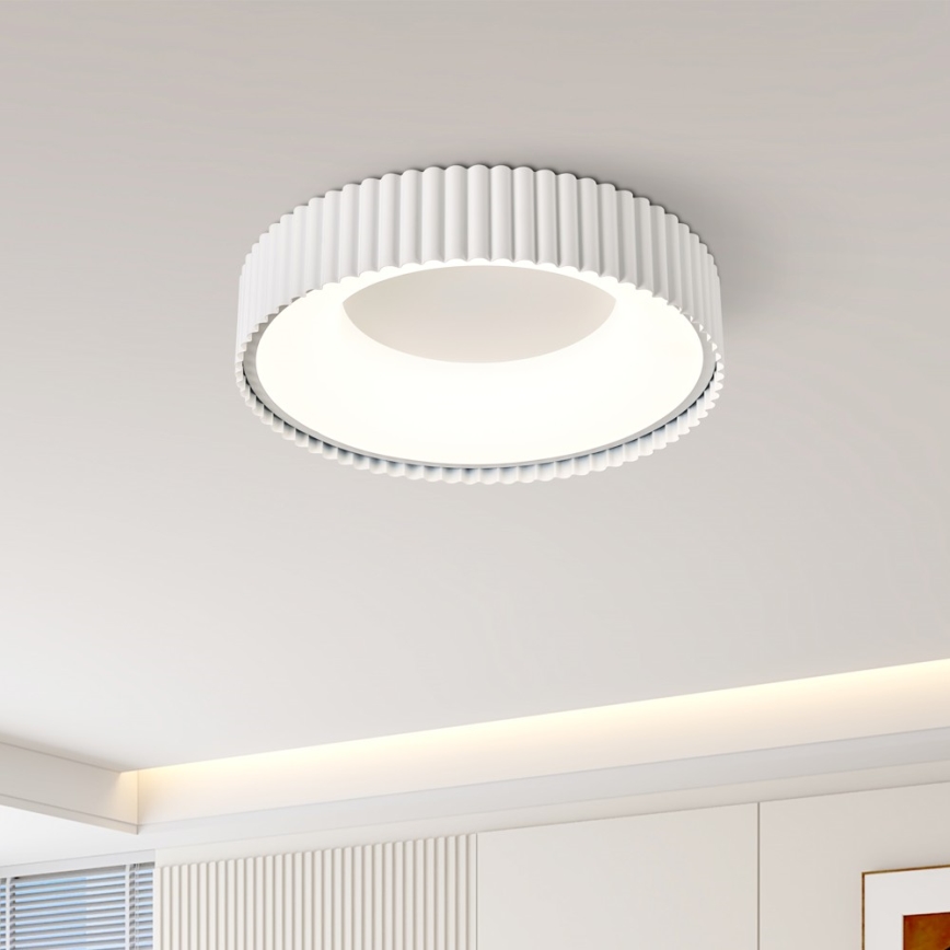 Brilagi - LED dimmerabile. plafoniera FALCON MODERN LED/30W/230V 3000-6000K 40 cm bianco + telecomando
