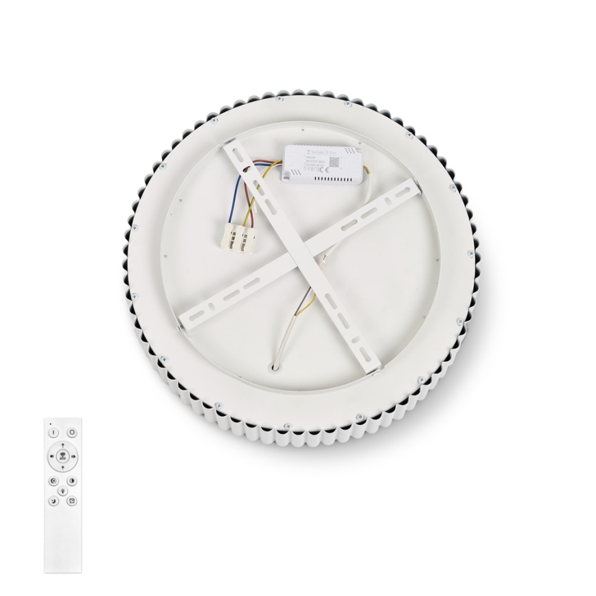 Brilagi - LED dimmerabile. plafoniera FALCON MODERN LED/30W/230V 3000-6000K 40 cm bianco + telecomando