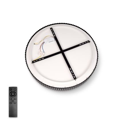 Brilagi - Plafoniera LED dimmerabile FALCON MODERN LED/30W/230V 3000-6500K Ø 40 cm nero + telecomando