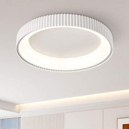 Brilagi - Plafoniera LED dimmerabile FALCON MODERN LED/54W/230V 3000-6000K 60 cm bianco + telecomando