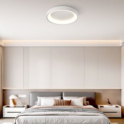 Brilagi - Plafoniera LED dimmerabile FALCON MODERN LED/54W/230V 3000-6000K 60 cm bianco + telecomando