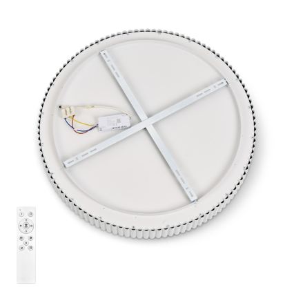 Brilagi - Plafoniera LED dimmerabile FALCON MODERN LED/54W/230V 3000-6000K 60 cm bianco + telecomando