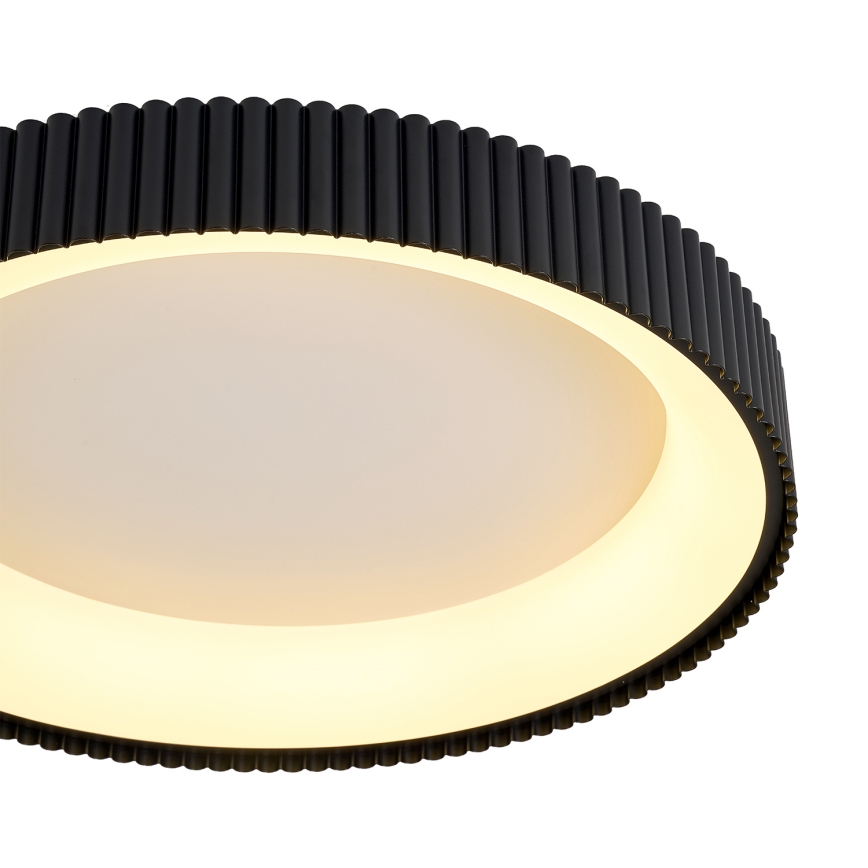 Brilagi - Plafoniera LED dimmerabile FALCON MODERN LED/54W/230V 3000-6500K diam. 60 cm nera + telecomando