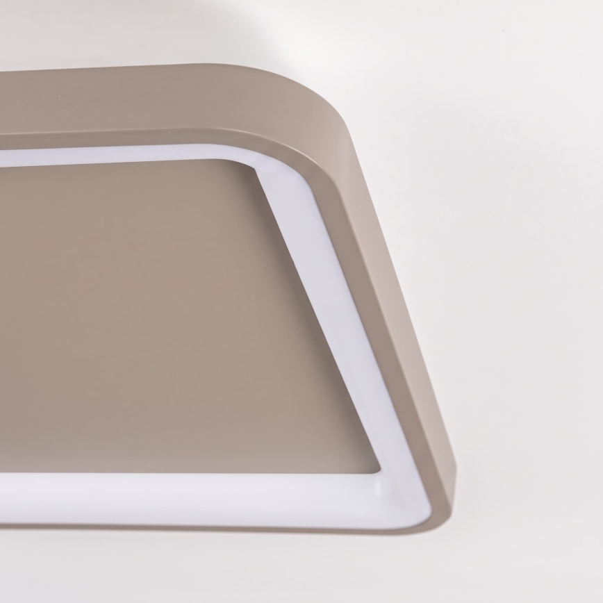 BRILAGI - LED Plafoniera dimmerabile FALCON SLIM LED/50W/230V 3000-6500K 50x50 cm beige + telecomando