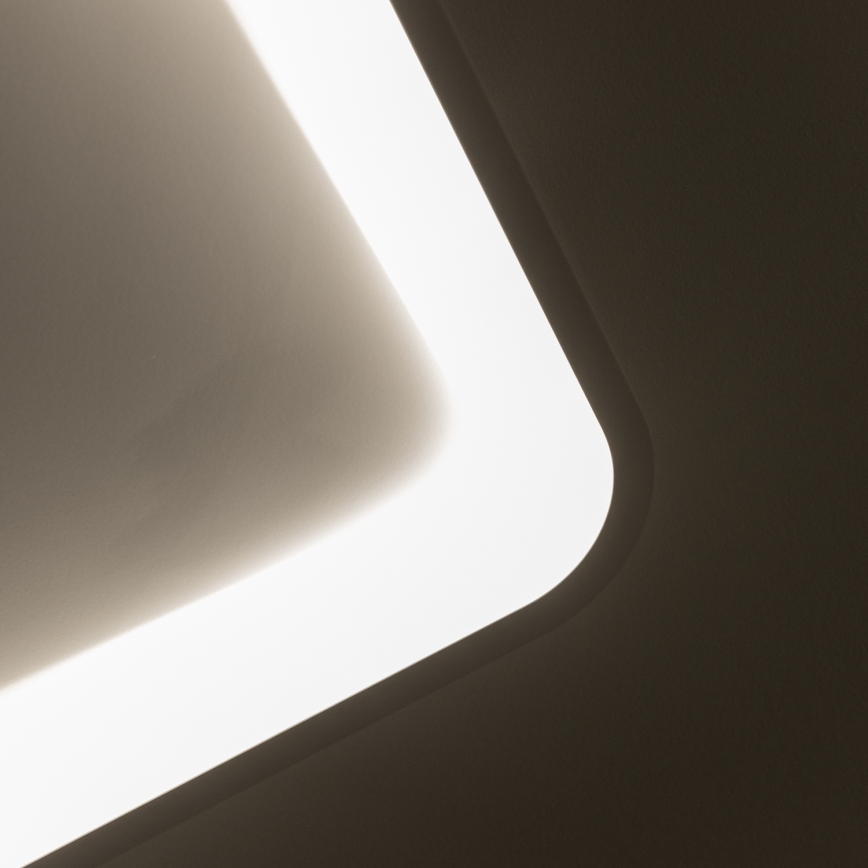 Brilagi - Plafoniera LED dimmerabile FALCON SLIM LED/50W/230V 3000-6500K 50x50 cm bianco + telecomando