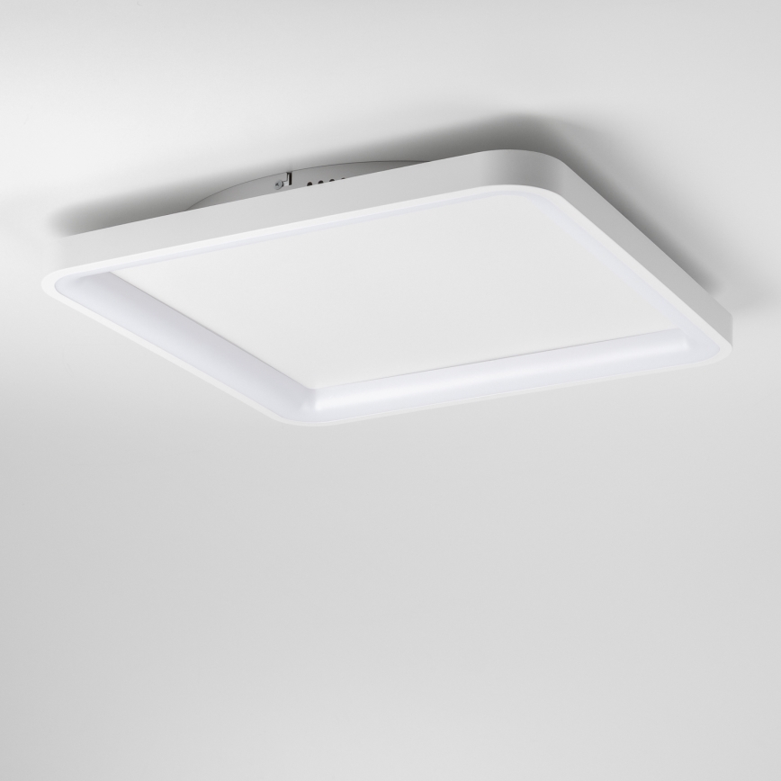 Brilagi - Plafoniera LED dimmerabile FALCON SLIM LED/50W/230V 3000-6500K 50x50 cm bianco + telecomando