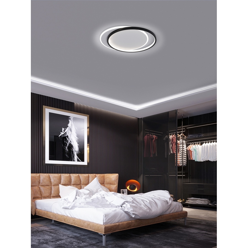 Brilagi - Plafoniera LED dimmerabile FLARE LED/48W/230V 39,5x45 cm 3000/4000/6000K + telecomando