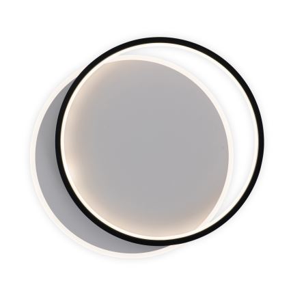 Brilagi - Plafoniera dimmerabile a LED FLARE LED/48W/230V 3000-6000K 39,5x45 cm bianco/nero + telecomando