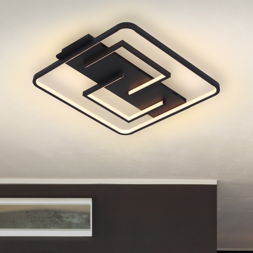 Brilagi - Plafoniera LED dimmerabile FLARE LED/34W/230V 48x48 cm 3000-6000K + telecomando