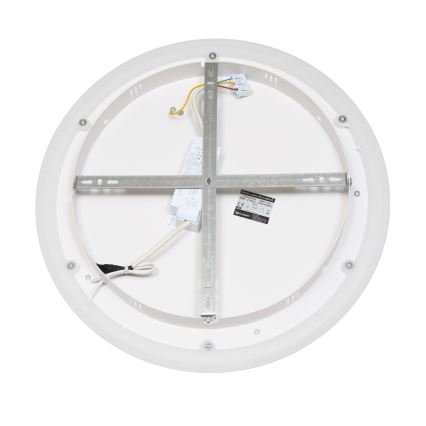 Brilagi - Plafoniera LED dimmerabile FLARE LED/38W/230V 3000–6000K Ø 48 cm nero/bianco + telecomando