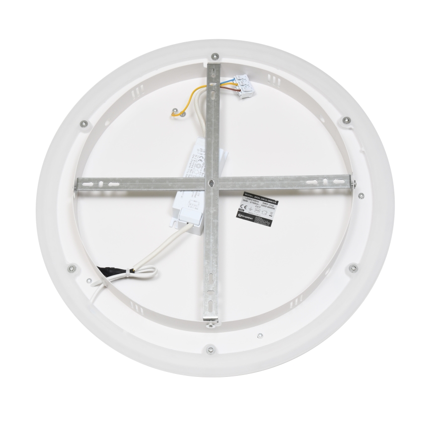 Brilagi - Plafoniera LED dimmerabile FLARE LED/38W/230V 3000–6000K Ø 48 cm nero/bianco + telecomando