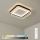 Brilagi - Plafoniera LED dimmerabile FLARE LED/43W/230V 3000-6000K 39,5x45 cm bianco/nero + telecomando