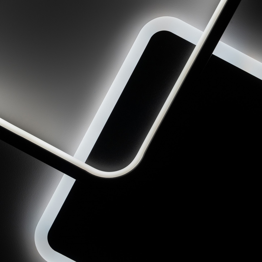 Brilagi - Plafoniera LED dimmerabile FLARE 64W/230V 45x45 cm 3000/4000/6000K + telecomando