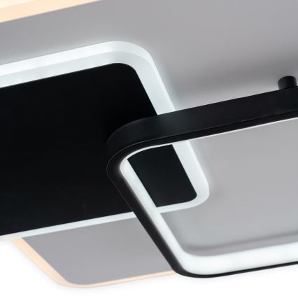 Brilagi - Plafoniera LED dimmerabile FLARE 64W/230V 45x45 cm 3000/4000/6000K + telecomando