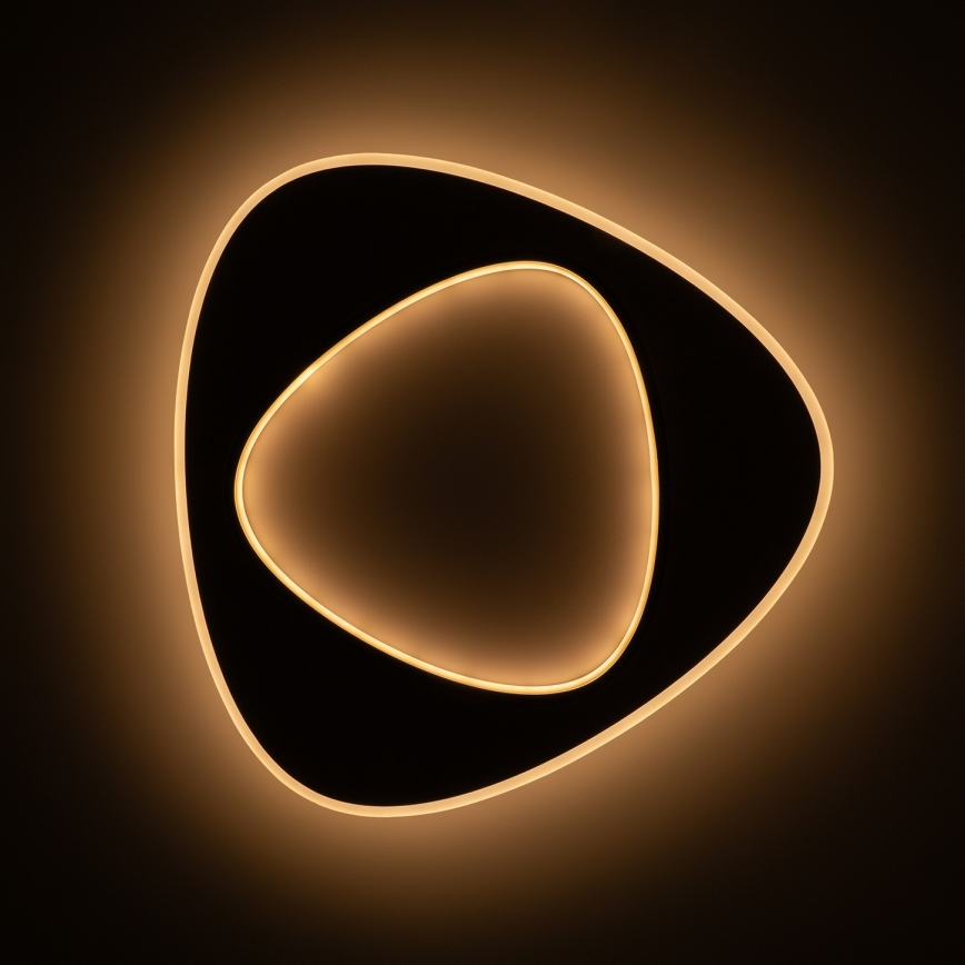 Brilagi - Plafoniera LED dimmerabile FLARE LED/70W/230V 55x55 cm 3000/4000/6000K + telecomando