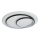 Brilagi - Plafoniera LED dimmerabile FLARE LED/70W/230V 3000-6000K Ø 50 cm bianco/nero + telecomando