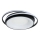 Brilagi - Plafoniera LED dimmerabile FLARE LED/84W/230V 3000-6000K 47x51 cm nera + telecomando
