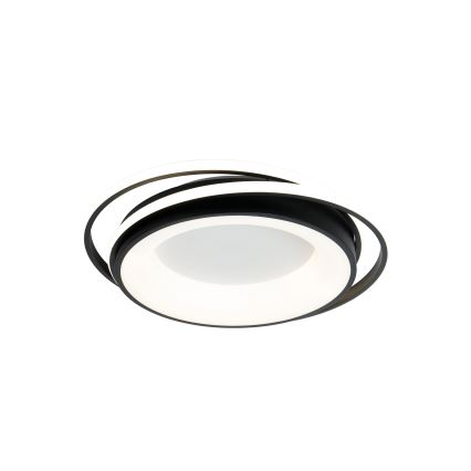 Brilagi - Plafoniera LED dimmerabile FLARE LED/84W/230V 3000-6000K 47x51 cm nera + telecomando