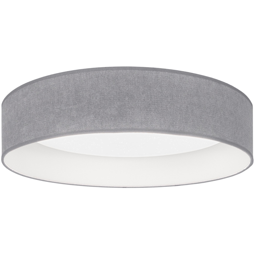 Brilagi - Plafoniera dimmerabile a LED VELVET SMARTIX STARS LED/24W/230V 3000-6000K diam. 45 cm grigio Wi-Fi Tuya Beacon + telecomando