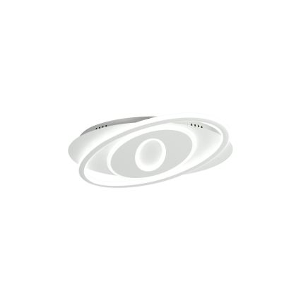 Brilagi - Plafoniera LED dimmerabile IRIS LED/78W/230V 3000-6000K 37x49 cm bianco + telecomando