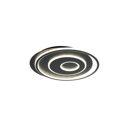 Brilagi - Plafoniera da soffitto LED dimmerabile IRIS LED/83W/230V 3000-6000K 46x50 cm nero + telecomando