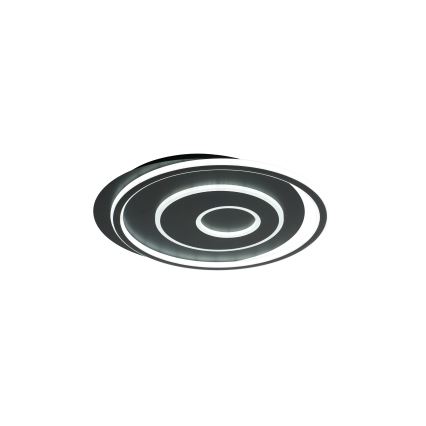 Brilagi - Plafoniera da soffitto LED dimmerabile IRIS LED/83W/230V 3000-6000K 46x50 cm nero + telecomando