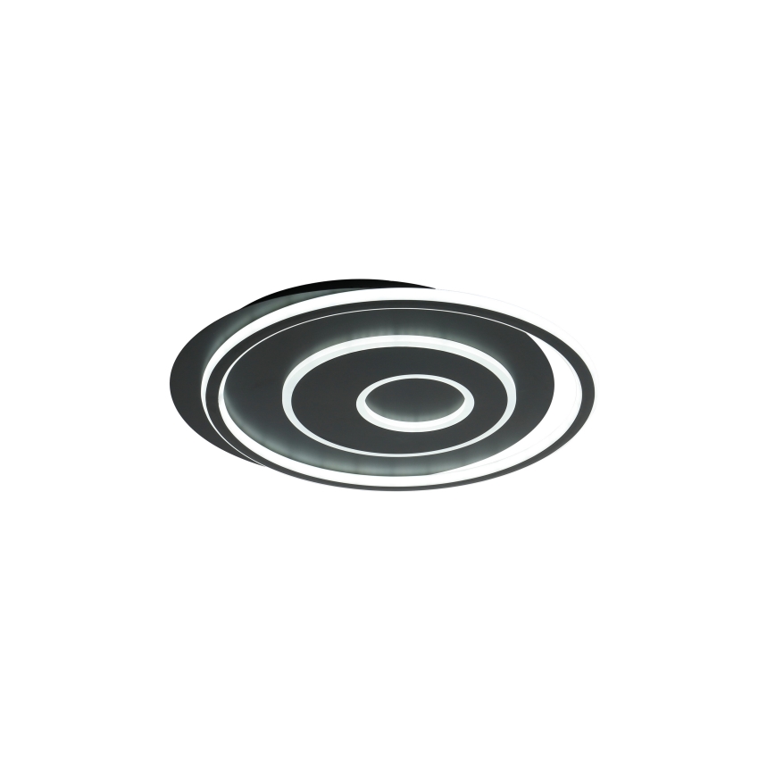 Brilagi - Plafoniera da soffitto LED dimmerabile IRIS LED/83W/230V 3000-6000K 46x50 cm nero + telecomando