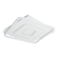 Brilagi - Plafoniera LED dimmerabile IRIS LED/98W/230V 3000-6000K 50x50 cm bianco + telecomando