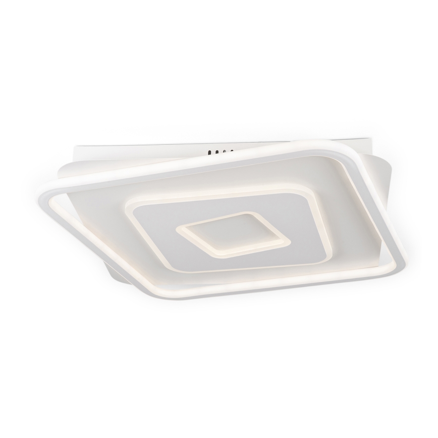 BRILAGI - Plafoniera LED dimmerabile IRIS LED/98W/230V 3000-6000K 50x50 cm bianco + telecomando
