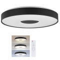 Brilagi - Plafoniera LED dimmerabile JAMIS LED/48W/230V 3000-6500K Ø 39 cm nero + + telecomando
