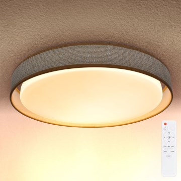 Brilagi - Plafoniera LED dimmerabile KIANIA LED/48W/230V 3000-6500K diametro 43 cm + telecomando