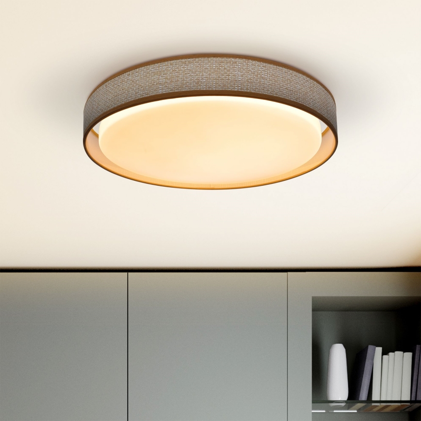 Brilagi - Plafoniera LED dimmerabile KIANIA LED/48W/230V 3000-6500K diametro 43 cm + telecomando