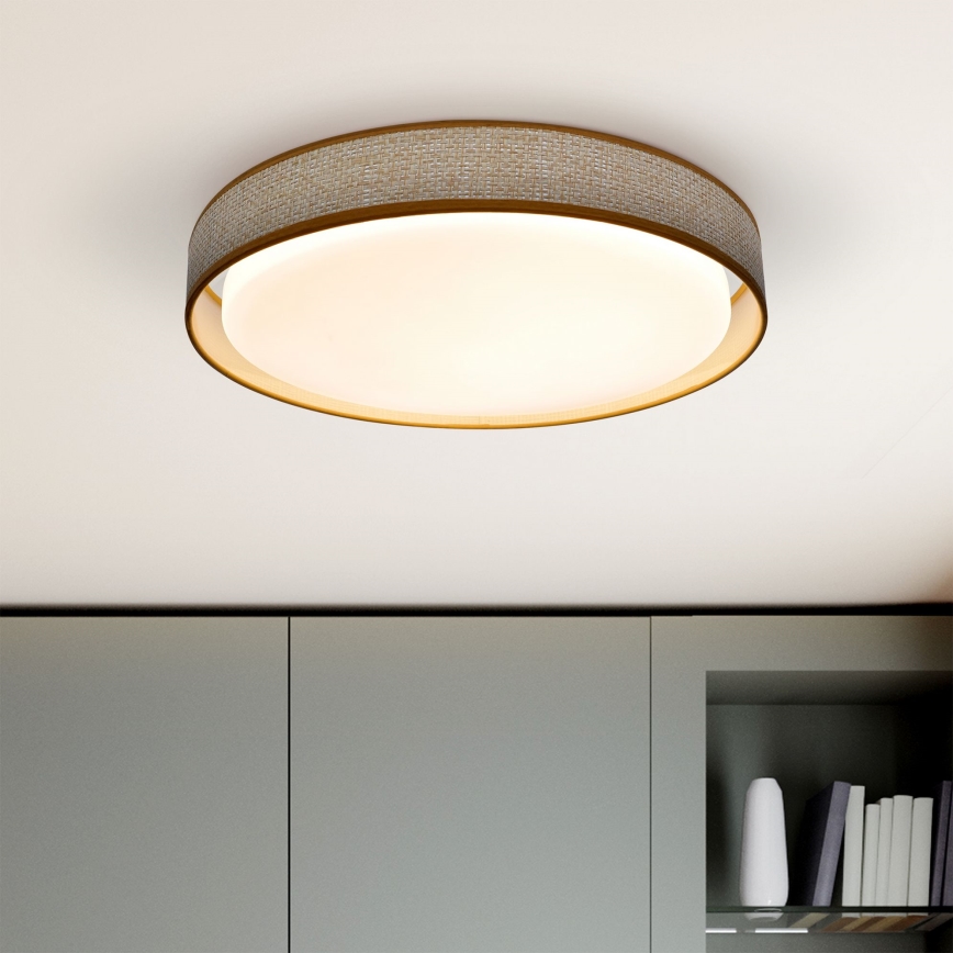 Brilagi - Plafoniera LED dimmerabile KIANIA LED/48W/230V 3000-6500K diametro 43 cm + telecomando