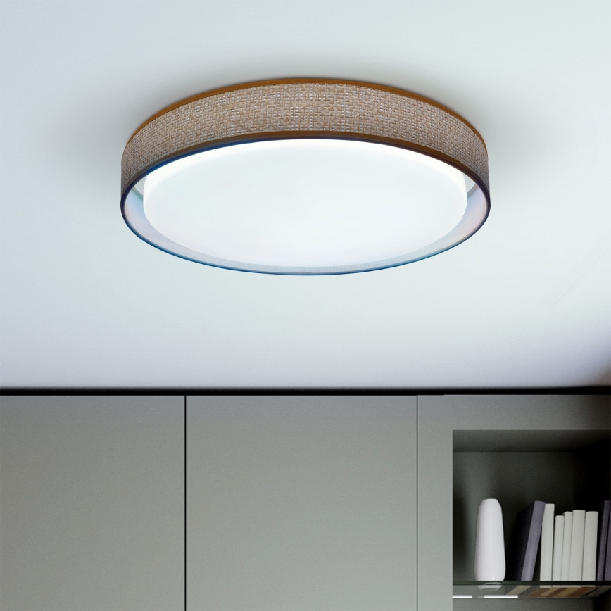 Brilagi - Plafoniera LED dimmerabile KIANIA LED/48W/230V 3000-6500K diametro 43 cm + telecomando