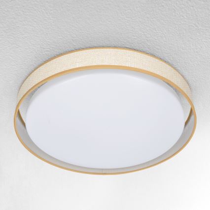 Brilagi - Plafoniera LED dimmerabile KIANIA LED/48W/230V 3000-6500K diametro 43 cm + telecomando