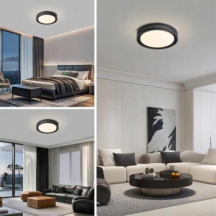 Brilagi - Plafoniera LED dimmerabile KREON LED/54W/230V 3000-6000K bianco Ø 38 cm + telecomando