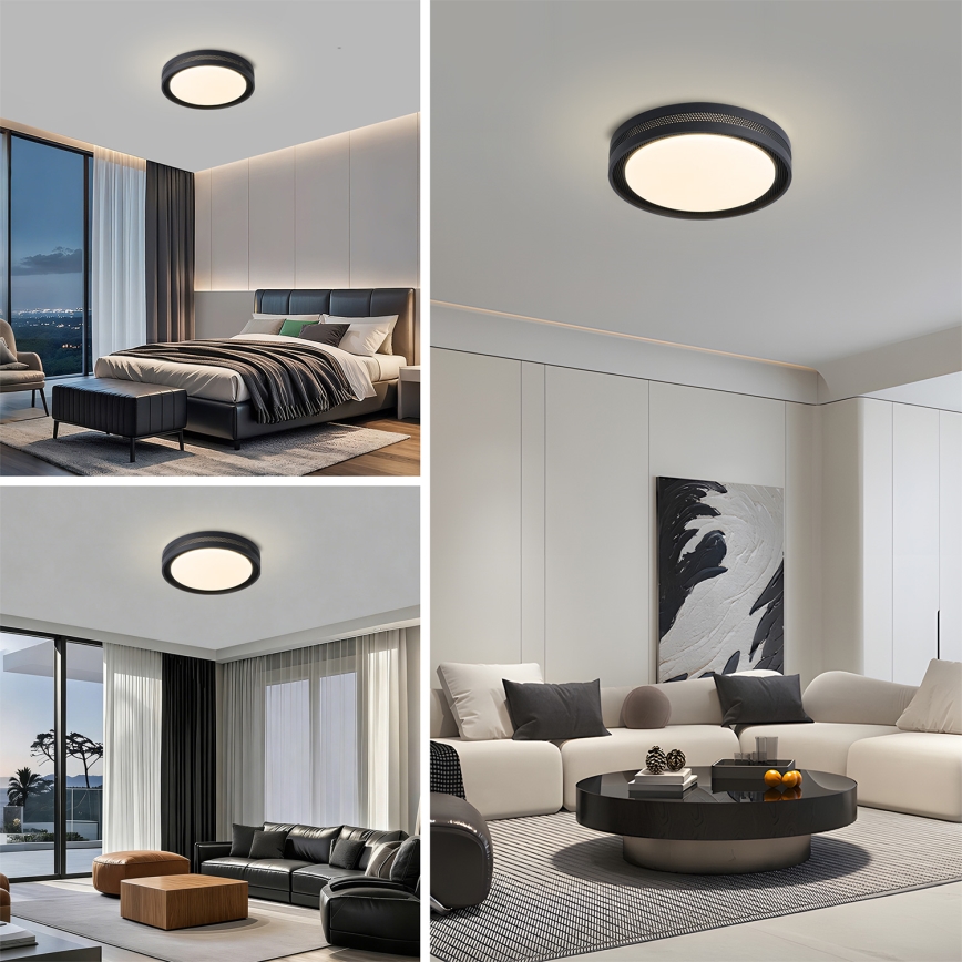 Brilagi - Plafoniera LED dimmerabile KREON LED/54W/230V 3000-6000K bianco Ø 38 cm + telecomando