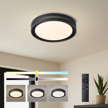 Brilagi - Plafoniera LED dimmerabile KREON LED/54W/230V 3000-6000K bianco Ø 38 cm + telecomando