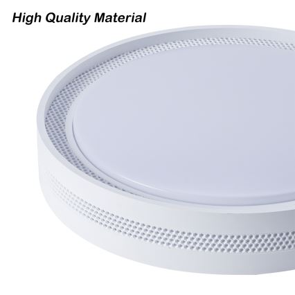 Brilagi - Plafoniera LED dimmerabile KREON LED/54W/230V 3000-6000K nero diam. 38 cm + telecomando