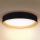 Brilagi - Plafoniera LED dimmerabile LARIOS LED/48W/230V 3000-6500K ø 39 cm nero + telecomando