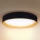 Brilagi - Plafoniera LED dimmerabile LARIOS LED/60W/230V 3000-6500K ø 49 cm nero + telecomando