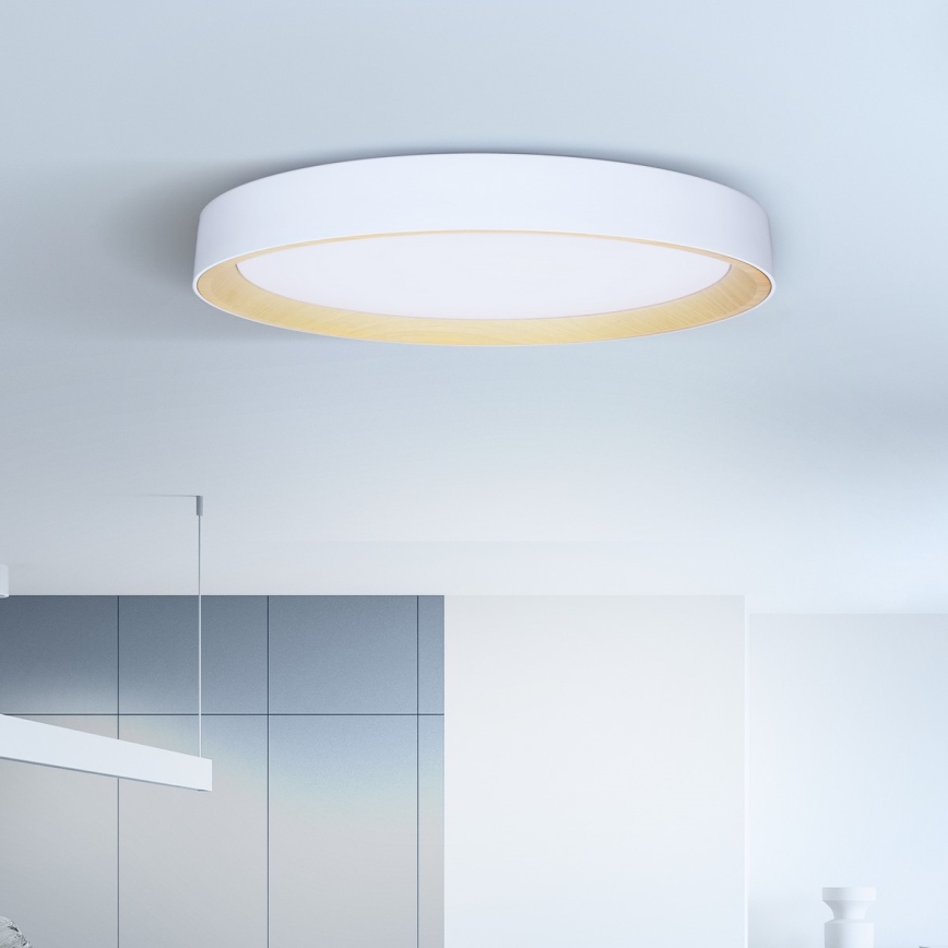 Brilagi - LED dimmerabile plafoniera LARIOS LED/72W/230V 3000-6500K bianco Ø 59 cm + telecomando
