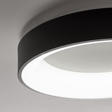 Brilagi - Plafoniera LED dimmerabile FALCON LED/40W/230V 3000-6500K Ø 45 cm nero + telecomando