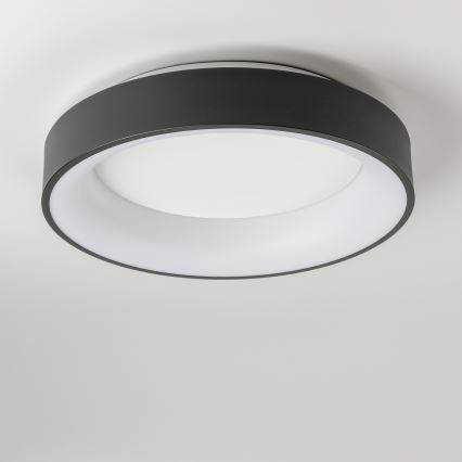 Brilagi - Plafoniera LED dimmerabile FALCON LED/40W/230V 3000-6500K Ø 45 cm nero + telecomando