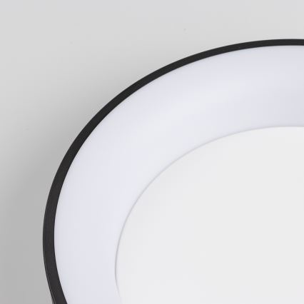 Brilagi - Plafoniera LED dimmerabile FALCON LED/40W/230V 3000-6500K Ø 45 cm nero + telecomando