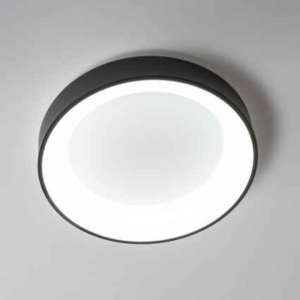 Brilagi - Plafoniera LED dimmerabile FALCON LED/40W/230V 3000-6500K Ø 45 cm nero + telecomando
