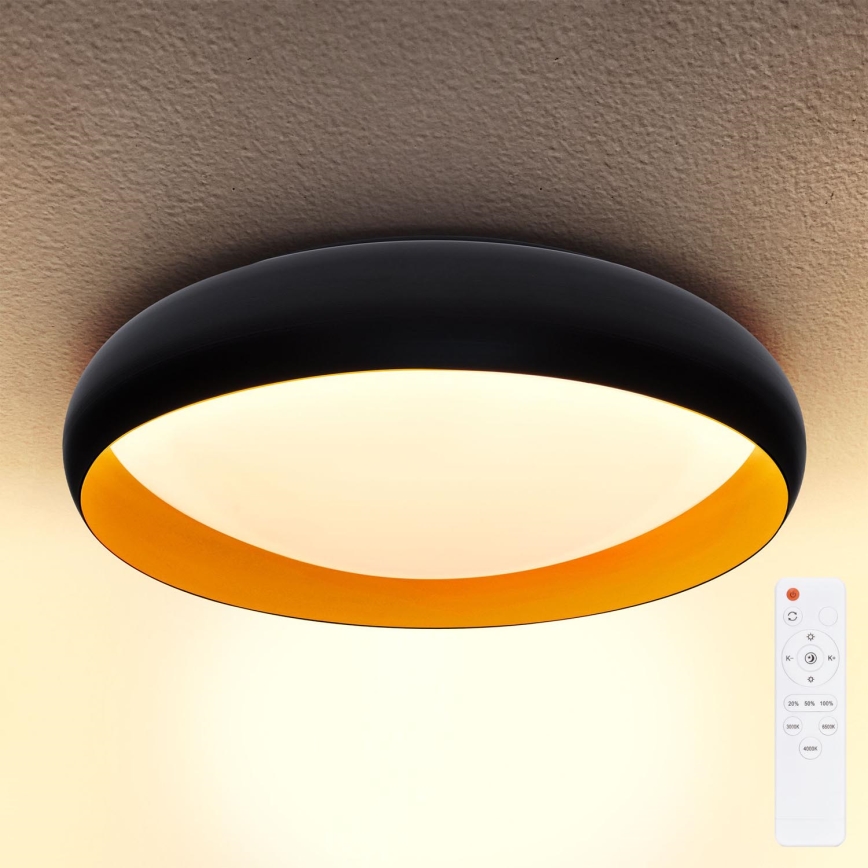Brilagi - Plafoniera LED dimmerabile LIVIA LED/48W/230V 3000-6500K diametro 42 cm + telecomando